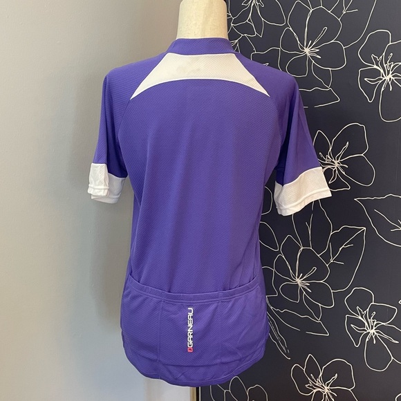 LouisGarneau Women’s Novella 2 Cycling Jersey Top Zipper Purple, Size XL - Picture 4 of 8
